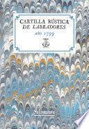 Libro Cartilla rústica de labradores, año de 1799