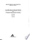 Catálogo colectivo del patrimonio bibliográfico español: Alo-Arb
