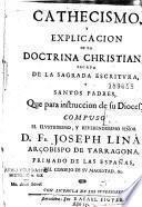 Cathecismo y explicacion de la doctrina christiana