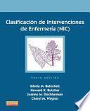 Libro Clasificación de Intervenciones de Enfermería (NIC)