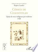 Libro Códice de Cuauhtitlan