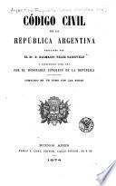 Código civil de la República Argentina