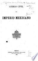 Código civil del Imperio Mexicana