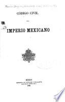 Código civil del Imperio Mexicano