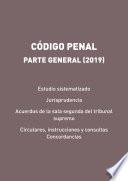 Libro Código Penal. Parte General (2019)