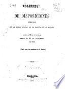 Coleccion de disposiciones publicadas en la parte oficial de la Gaceta de la Habana, desde el 21 de set hasta el 31 de diciembre de 1854