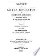 Coleccion de leyes, decretos y ordenes o acuerdos de tendencia general del poder legislativo del estado libre y soberano de Yucatan: 1841-1845