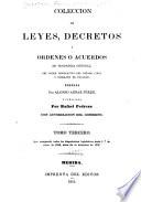 Coleccion de leyes, decretos y ordenes o acuerdos de tendencia general del poder legislativo del estado libre y soberano de Yucatan: 1846-1850