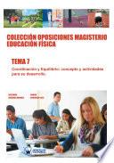 Libro Colección Oposiciones Magisterio Educación Física. Tema 7