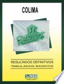 Colima. Conteo de Población y Vivienda, 1995. Resultados definitivos. Tabulados básicos