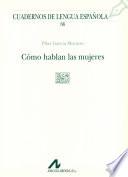 Cómo hablan las mujeres