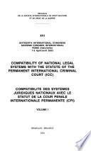 Compatibility of National Legal Systems with the Statute of the Permanent International Criminal Court (ICC)