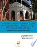 Compendio analítico de los trabajos de grado del Programa académico de fonoaudiología, Universidad del Valle, 1996-2008