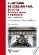 Libro Compendio de Derecho Civil Tomo III. 3ª Edición.