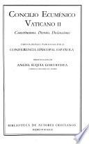 Libro Concilio Ecuménico Vaticano II