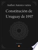 Libro Constitución de Uruguay de 1997