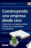 Libro Construyendo una empresa desde cero