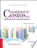 Libro Contabilidad de costos en industrias de transformación