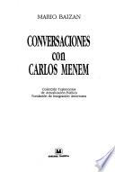 Conversaciones con Carlos Menem