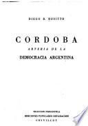 Córdoba arteria de la democracia argentina