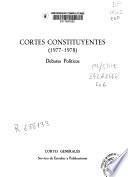 Cortes constituyentes (1977-1978)