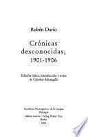 Crónicas desconocidas, 1901-1906