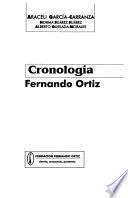 Cronología Fernando Ortiz