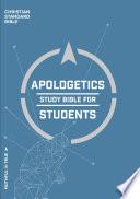 Libro CSB Apologetics Study Bible for Students, Blue Hardcover, Indexed