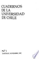 Cuadernos de la Universidad de Chile
