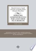 Libro Derecho Administrativo para estudios no jurídicos