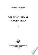 Derecho penal argentino