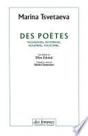 Libro Des poètes