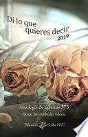 Libro Di lo que quieres decir 2019: Antología de siglemas 575