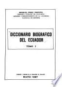 Diccionario biográfico del Ecuador