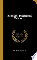 Libro Diccionario de Hacienda, |...