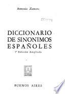 Diccionario de sinónimos españoles