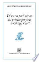 Libro Discurso preliminar del primer proyecto de Código Civil