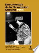 Libro Documentos de la Revolución Cubana 1968