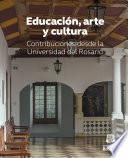Libro Educación, arte y cultura