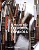 Libro El análisis de la economía española