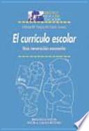 Libro El currículo escolar