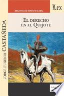 Libro El derecho en el Quijote