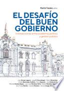 Libro El desafío del buen gobierno