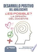 Libro El desarrollo positivo del adolescente ¿es posible?