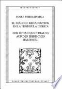 Libro El diálogo renacentista en la Península Ibérica