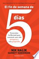 Libro El fin de semana de 5 días