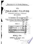 El folk-lore filipino