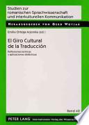 Libro El giro cultural de la traducción