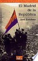 Libro El Madrid de la República