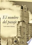 Libro El nombre del pasaje